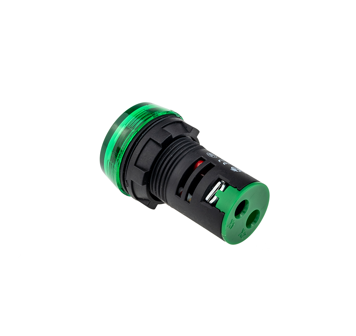 MT22-S73 - Сигнальная LED лампа, зеленый, 380V AC IP65