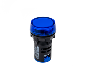 MT22-S76 - Сигнальная LED лампа, синий, 380V AC IP65