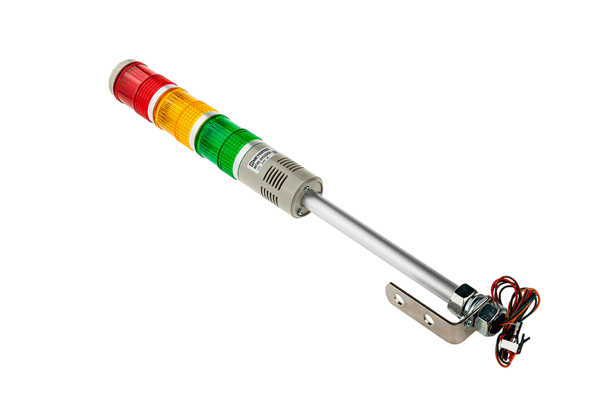 MT45-RYG220B - Светосигнальная колонна с зуммером, 220В AC