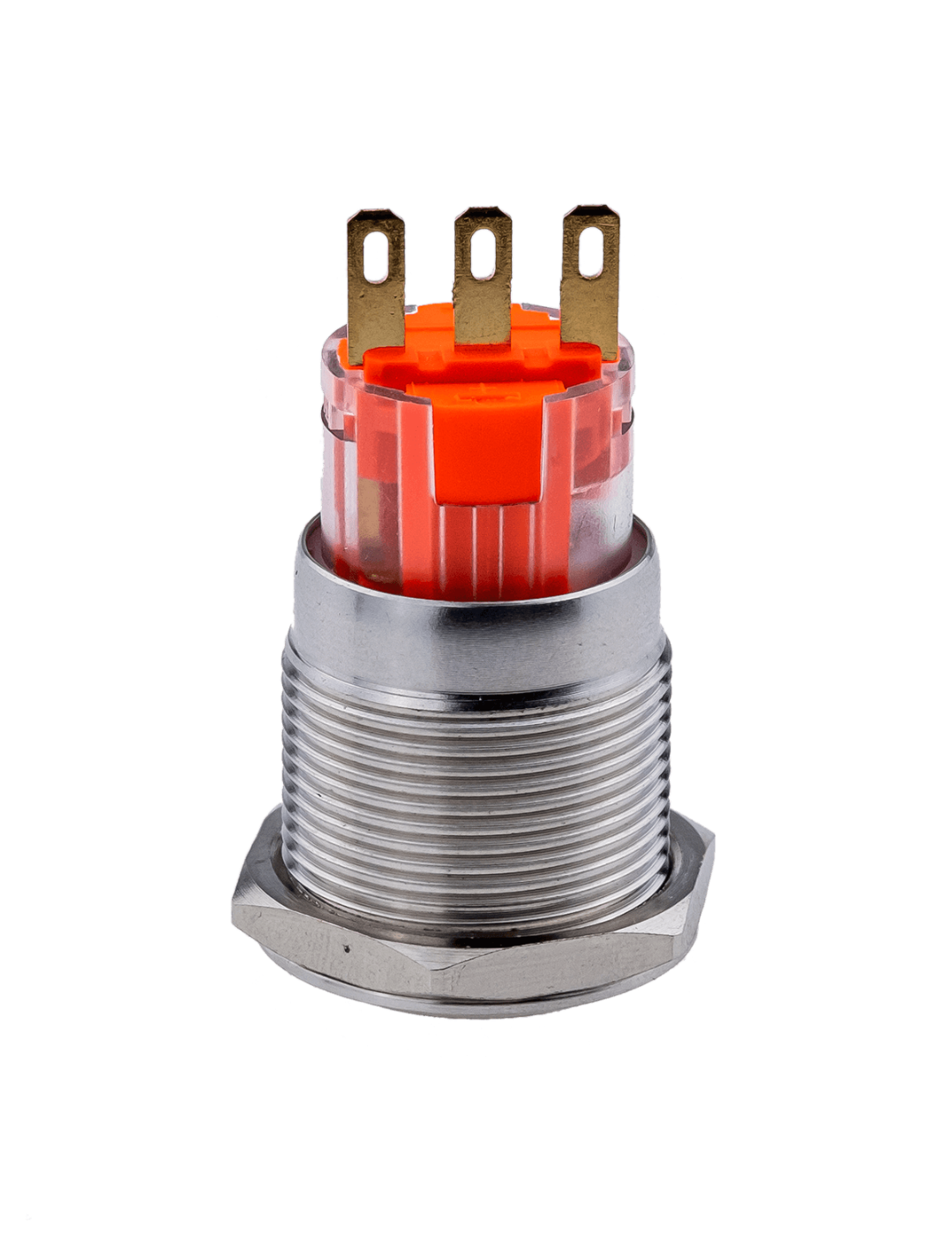 MT67-F11 - Кнопка без подсветки, с фиксацией, 1NO+1NC, IP67