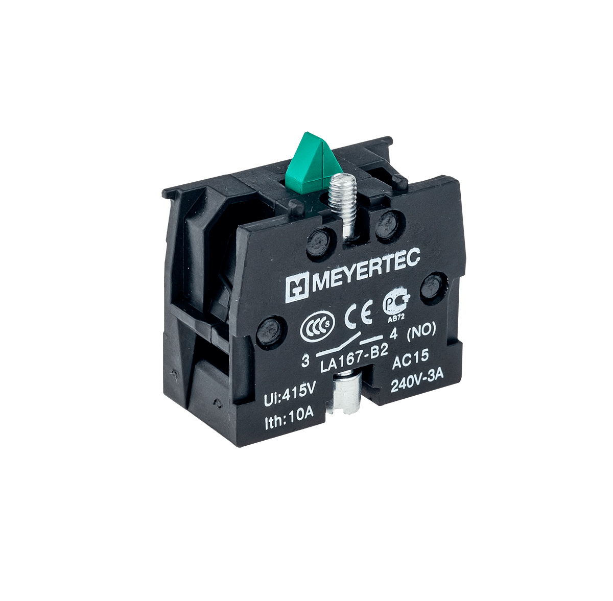 MTB2-BE11 - Блок-контакт для серий MTB2-B/MTB2-E, 1NO