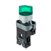MTB2-BK2361 - Переключатель с подсветкой, с фиксацией, 24V AC/DC, зеленый, 2 положения, 1NO
