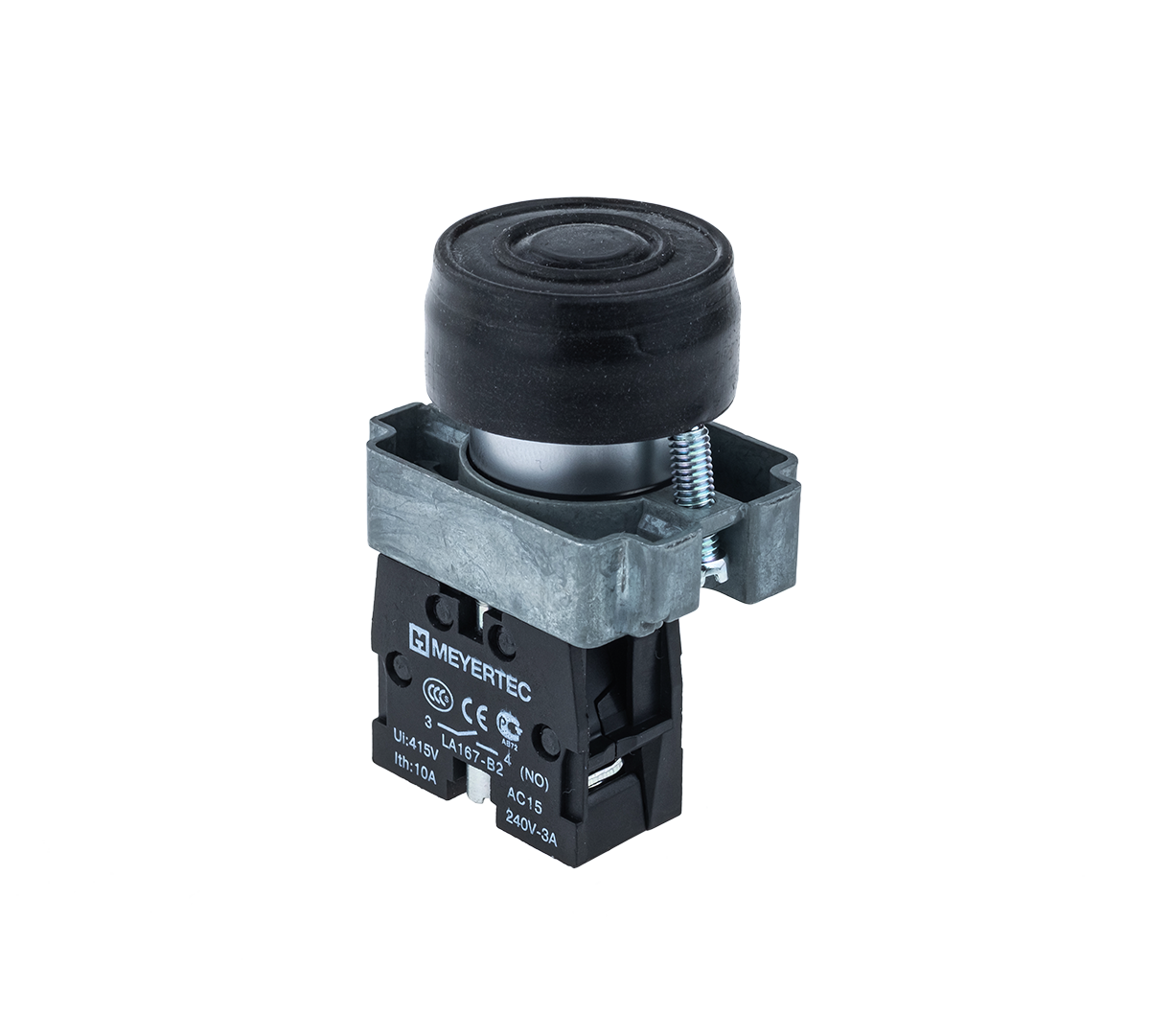 MTB2-BPZ112 - Кнопка в кожухе, черная 1NO