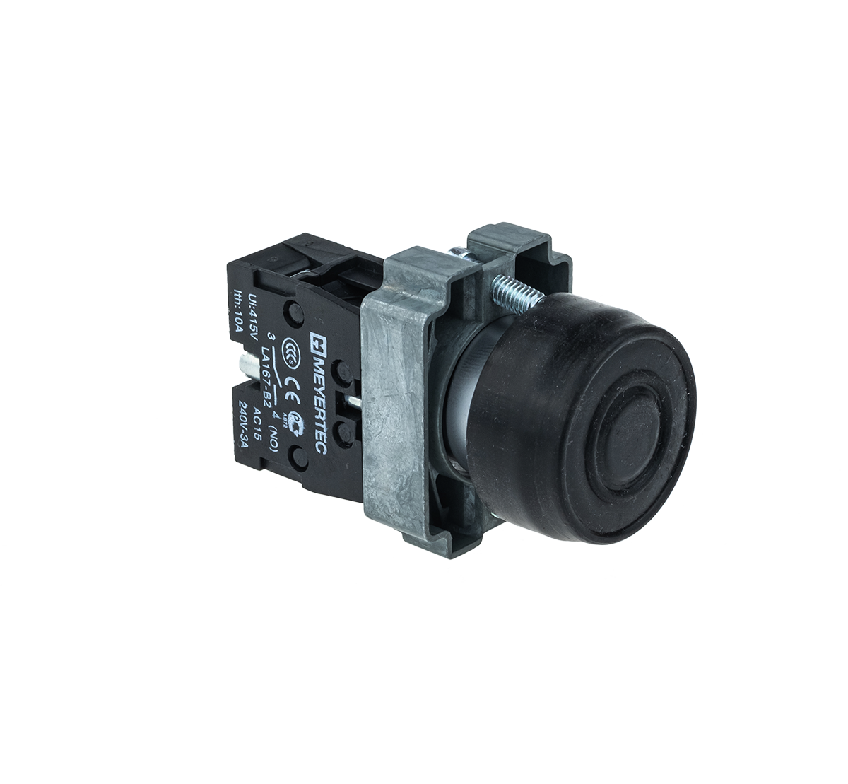 MTB2-BPZ112 - Кнопка в кожухе, черная 1NO