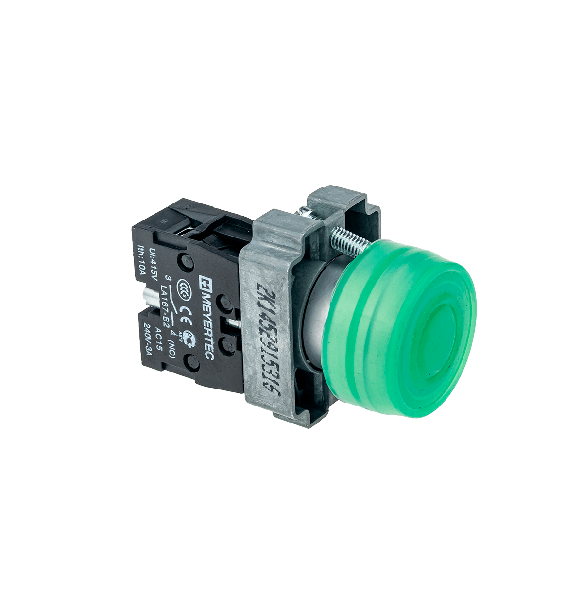 MTB2-BPZ113 - Кнопка в кожухе, зеленая 1NO