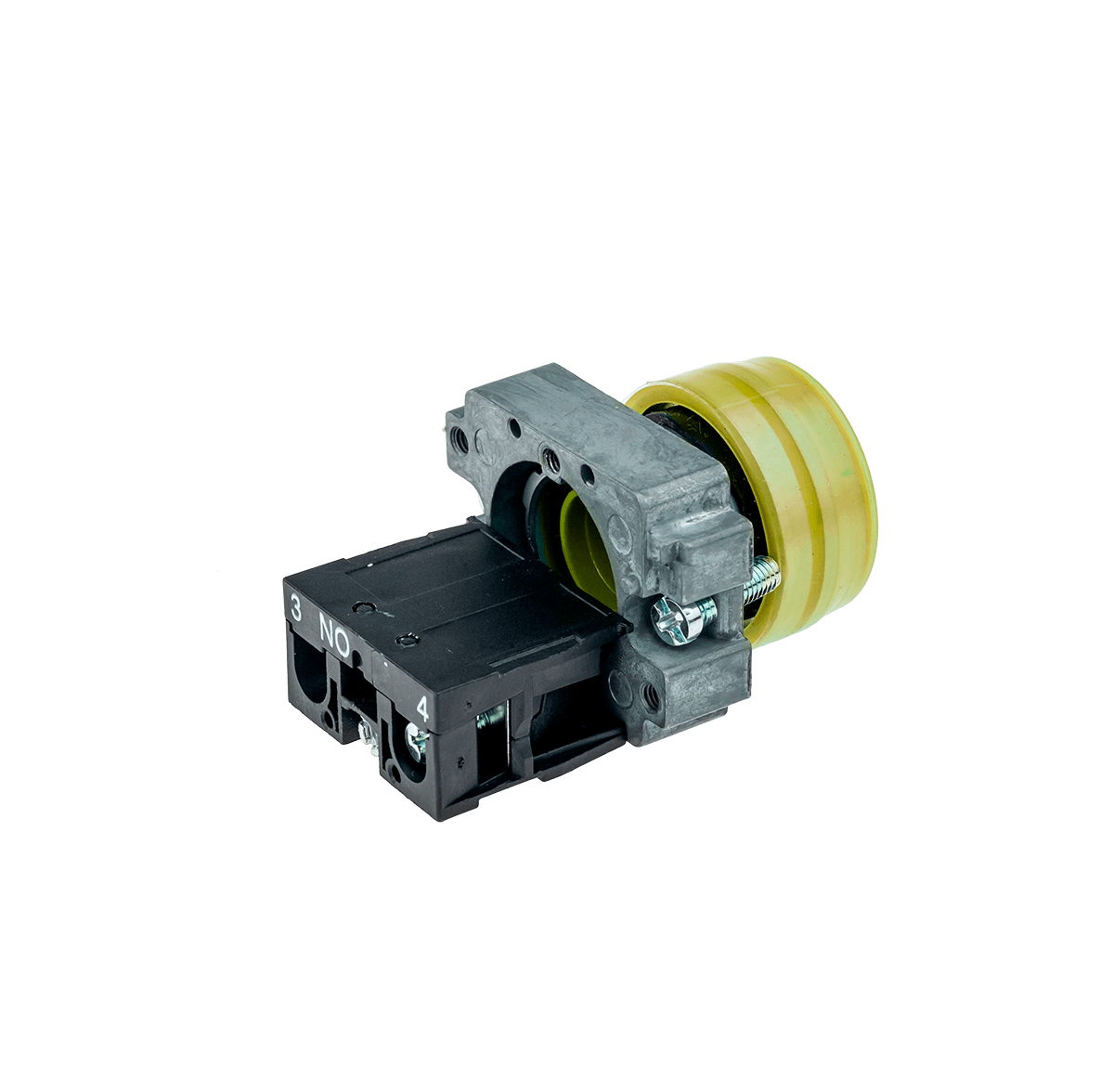 MTB2-BPZ115 - Кнопка в кожухе, желтая 1NO