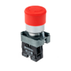 MTB2-BSZ1244 - Кнопка грибовидная, возврат поворотом, 1NC красный 30 мм