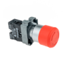 MTB2-BSZ1244 - Кнопка грибовидная, возврат поворотом, 1NC красный 30 мм