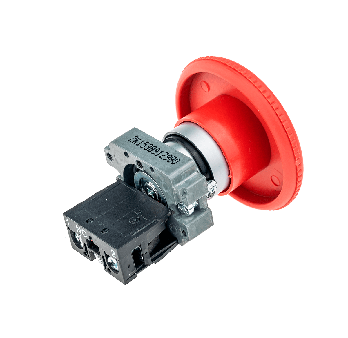 MTB2-BSZ1264 - Кнопка грибовидная, возврат поворотом, 1NC красный 60 мм