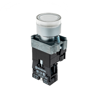 MTB2-BW3161 - Кнопка с подсветкой белая 24V 1NO