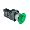 MTB2-BW3613 - Кнопка грибовидная без фиксации, с подсветкой, 24V, 1NO, зеленый
