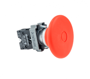 MTB2-BXZ124 - Кнопка грибовидная тяни-толкай, 1NC 60 мм