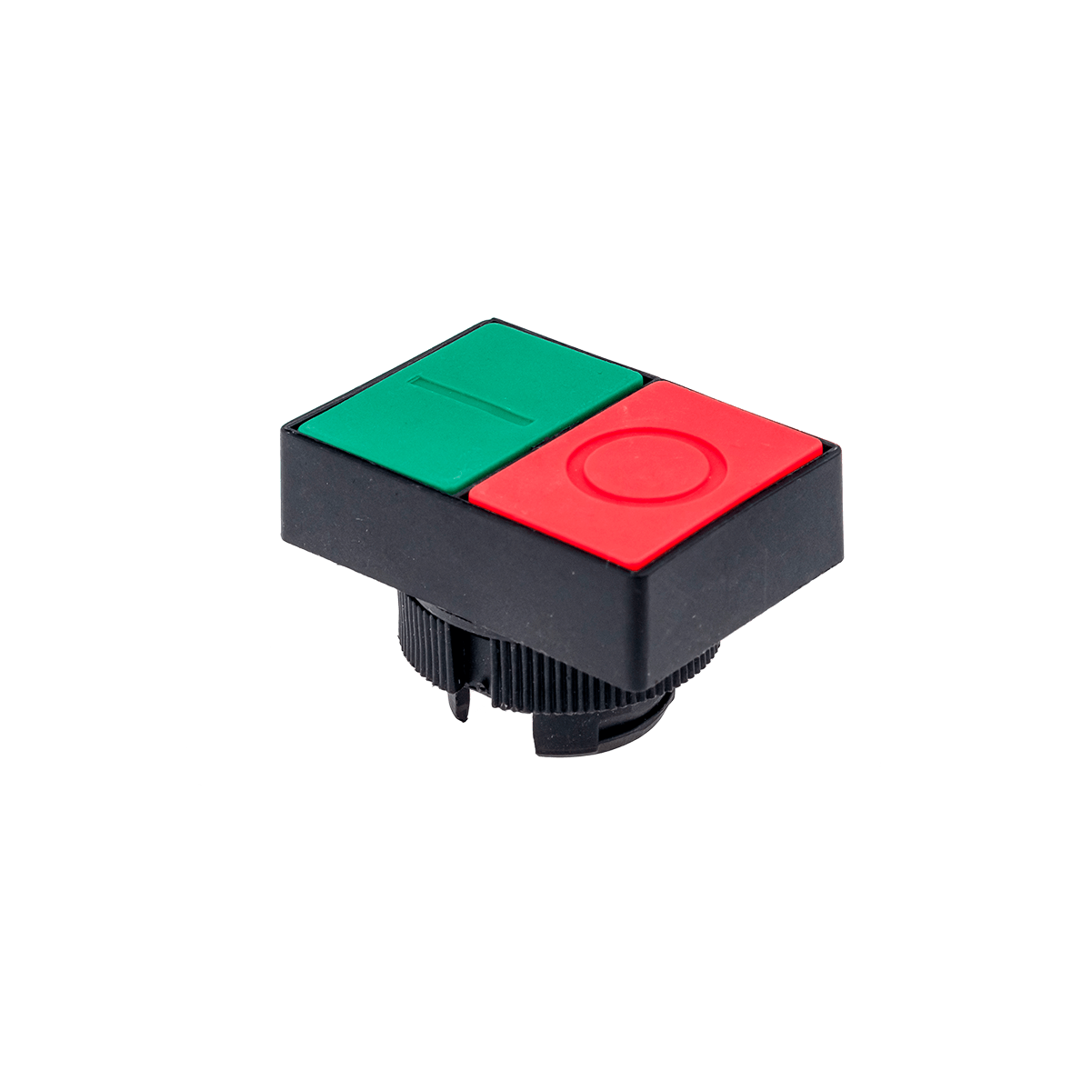 MTB2-EL83 - Головка двойной кнопки, плоский толкатель