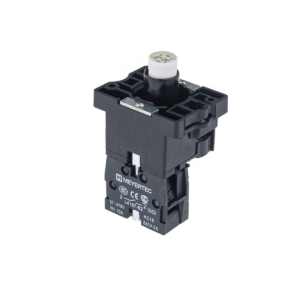 MTB2-EW631 - Основание с подсветкой 1NO белый 220V, пластик