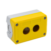 MTB2-F87-Y - Корпус кнопочного поста, 2 места, желтый, IP67