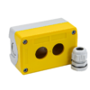 MTB2-F87-Y - Корпус кнопочного поста, 2 места, желтый, IP67