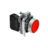 MTB4-BA42 - Кнопка плоская красная, 1NС, IP65, металл