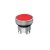 MTB4-BA4C - Головка кнопки, плоская, красная, IP65, металл
