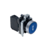 MTB4-BA61781 - Кнопка плоская синяя, маркировка "стрелка влево-вправо", 1NO, IP65, металл