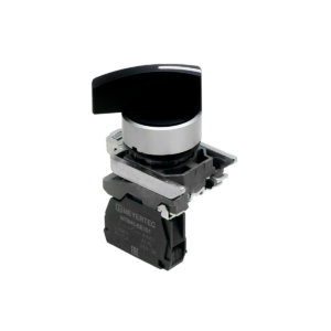 MTB4-BJ41 - Переключатель на 2 положения с возвратом, длинная ручка, 1NO, IP65, металл