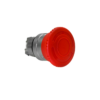 MTB4-BS54C - Головка кнопки, грибовидная аварийной остановки, возврат поворотом, красная, 40 мм, IP65, металл