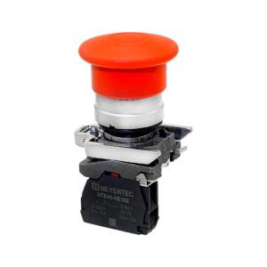 MTB4-BT42 - Кнопка грибовидная "тяни-толкай", красная, 40 мм, 1NC, IP65, металл