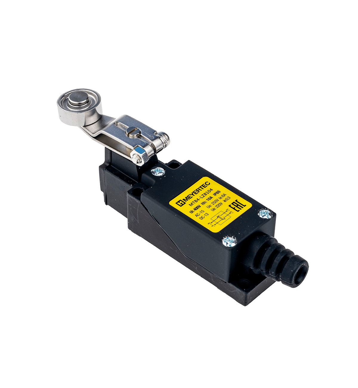 MTB4-LZ8104 - Выключатель концевой, IP65, ролик поворотный