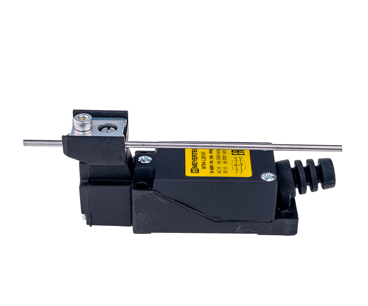 MTB4-LZ8107 - Выключатель концевой, IP65, шток поворотный регулируемый