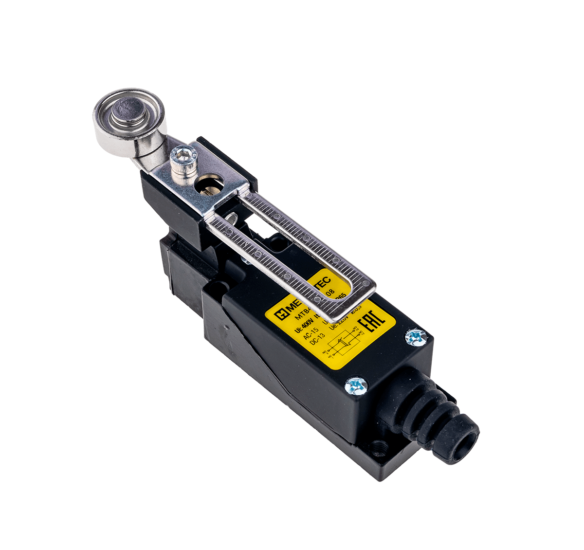 MTB4-LZ8108 - Выключатель концевой, IP65, ролик поворотный регулируемый