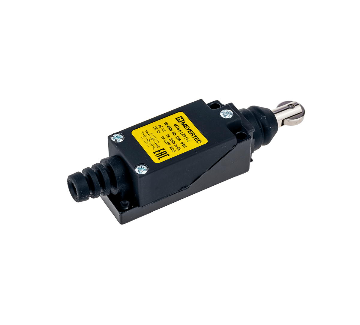 MTB4-LZ8112 - Выключатель концевой, IP65, ролик горизонтальный нажимной