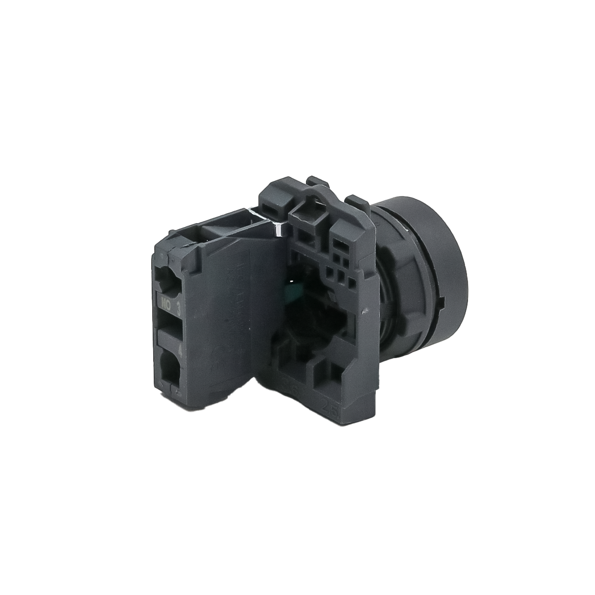 MTB5-AA11 - Кнопка плоская белая, 1NO, IP65, пластик