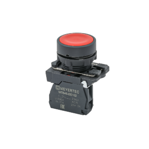 MTB5-AA42 - Кнопка плоская красная, 1NС, IP65, пластик