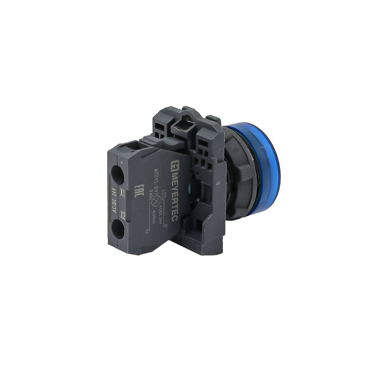 MTB5-AV761 - Лампа сигнальная синяя, 24V AС/DC, IP65, пластик