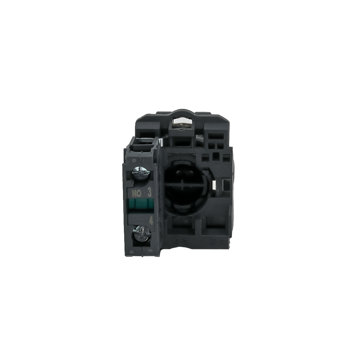 MTB5-AA31541 - Кнопка плоская зеленая, маркировка "II", 1NO, IP65, пластик