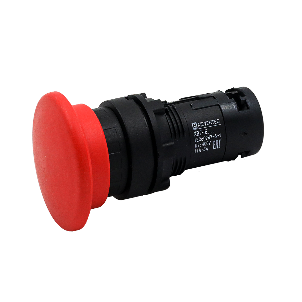 MTB7-EC42 - Кнопка грибовидная красная, Ø 40 мм, 22 мм, 1NC, IP54, пластик
