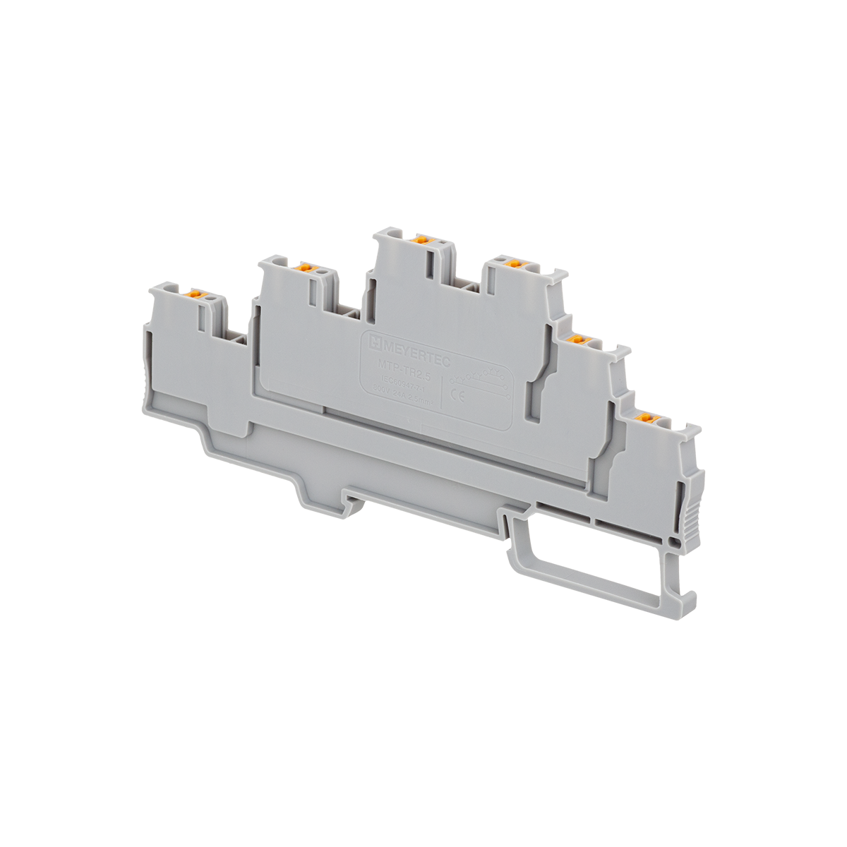 MTP-TR2.5 - Клемма push-in трехуровневая, 2.5 мм²