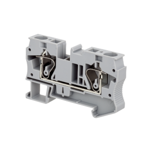 MTS-10 - Клемма пружинная проходная, 10 мм², серая