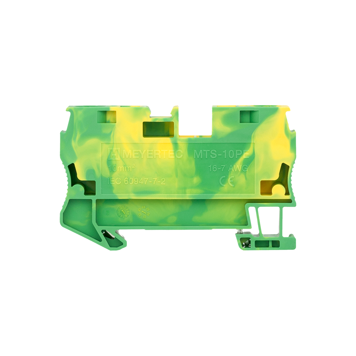 MTS-10PE - Клемма пружинная "Земля", 10 мм²
