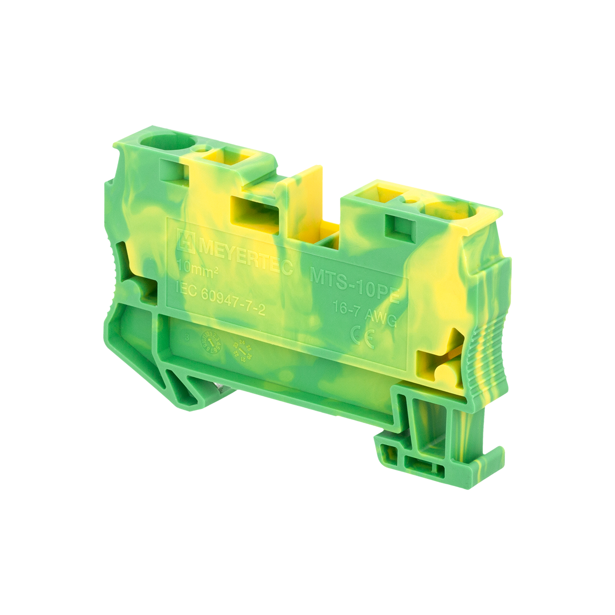 MTS-10PE - Клемма пружинная "Земля", 10 мм²