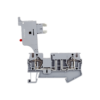 MTS-4F220 - Клемма пружинная с держателем предохранителя, 4 мм², индикация 220В