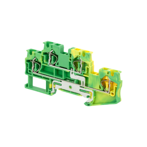 MTS-D4PE - Клемма пружинная двухуровневая "Земля", 4 мм²