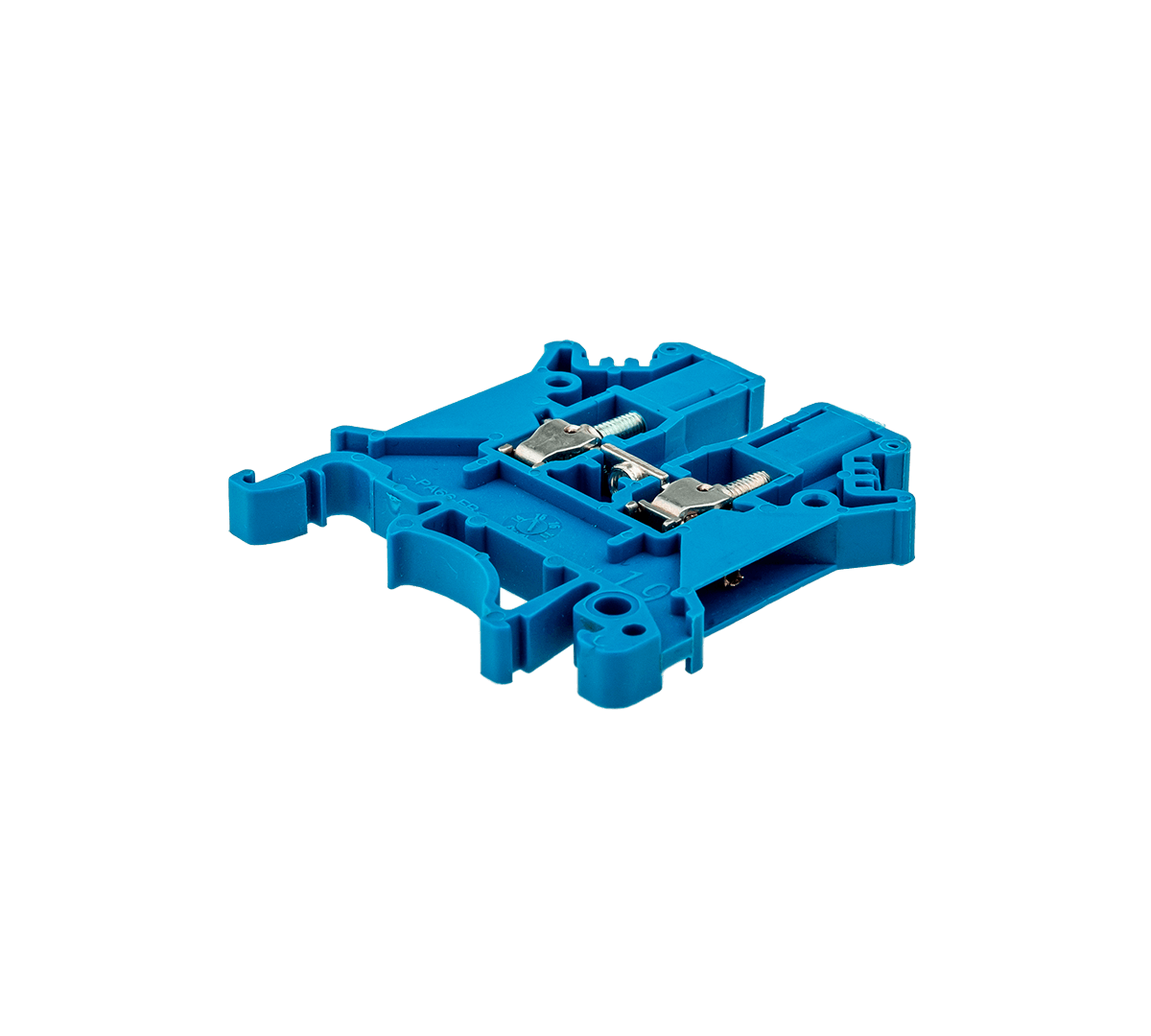 MTU-2.5BL - Клемма винтовая проходная, 2.5 мм², синяя