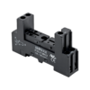 PYF-012BE/2 - 2-ярусная колодка с винтовыми клеммами для 1-конт. реле, черная