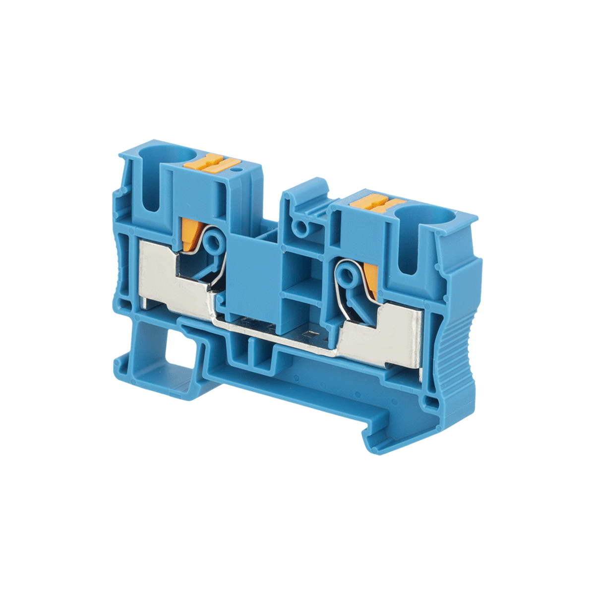 MTP-10BL - Клемма push-in проходная, 10 мм², синяя