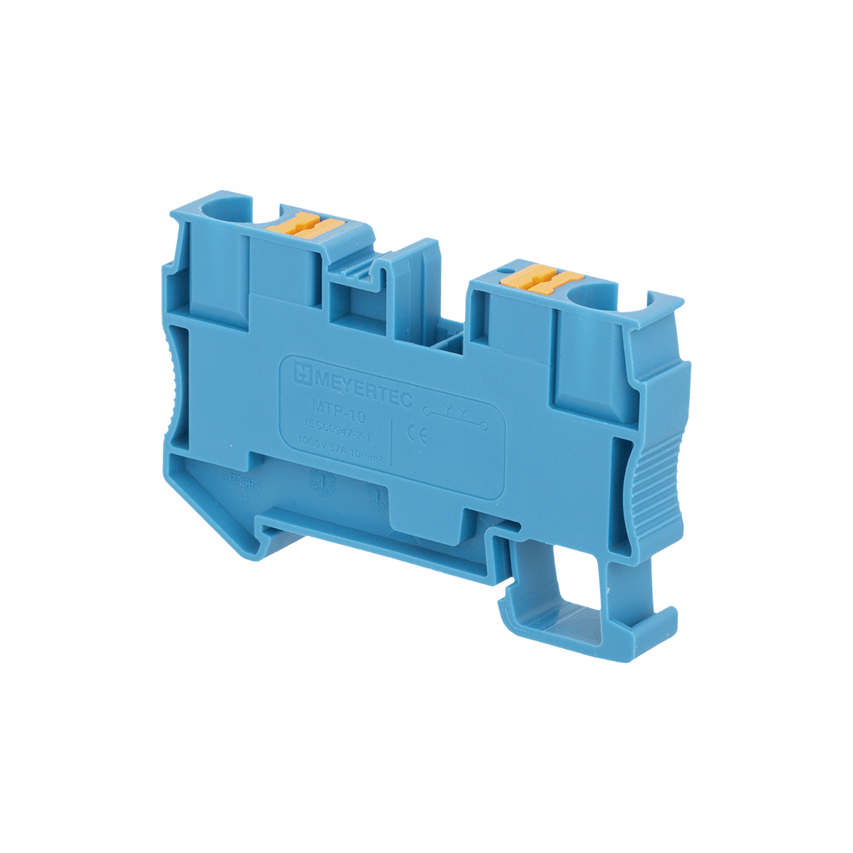 MTP-10BL - Клемма push-in проходная, 10 мм², синяя